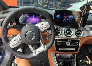 Meilleures ventes : Tableau de bord numérique LCD 12,3 pouces avec CarPlay pour <span class=keywords><strong>Mercedes</strong></span>-Benz Classe A, <span class=keywords><strong>GLA</strong></span>, CLA, X156, C117, W176 - Product Image 2