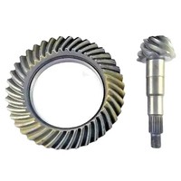 Engrenages coniques hélicoïdaux en acier inoxydable sur mesure, usinés avec précision par hobbing CNC pour petits modules en métal spiralé