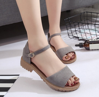 Chaussures de gladiateur sexy pour femme 2018, antidérapantes, sandales compensées et mules pour l'été/l'hiver, saison printemps/automne, de Chine