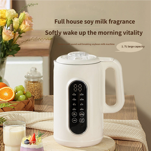 Mixeur et préparateur 10-en-1 en métal, auto-nettoyant, avec prise US, adapté aux machines de 2 litres, et préparateur de lait végétal 8-en-1 avec filtre - Product Image 2