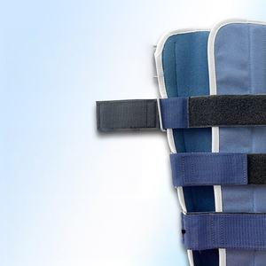 Cadeira de Rodas Elétrica Dobrável em Aço Respirável e Durável para Suporte Pós-Cirúrgico Equipamento de Reabilitação Portátil para Pacientes CE - Product Image 3