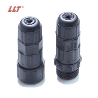 LLT M16 IP67 IP68 Connecteur plastique étanche 2 3 4 5 7 Connecteur circulaire étanche 8 broches