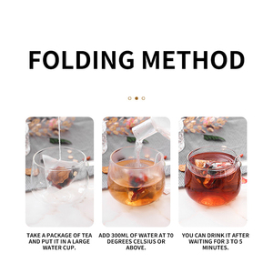 जैविक मिश्रित स्लिमिंग हर्ब पाउडर जिनसेग मैका पॉलीगोनाथम, त्रिकोण बैग विशेषता प्रसंस्कृत स्वाद चाय - Product Image 6