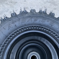 Pneus et roues pneumatiques en caoutchouc de haute qualité 18x9.50-8 pour ATV/UTV, sans chambre à air, avec roulement à billes pour voiturette de golf