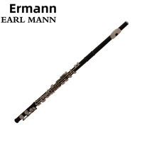 Ehrman Musical Instrument Factory Professional Brass Flute Black C-Tune 16-Hole Closed-Hole Tianjin