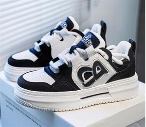 Zapatos Deportivos Casuales para Hombre, Otoño 2024, Transpirables, con Parte Superior de Cuero Patentado, Estilo Walking - Product Image 5