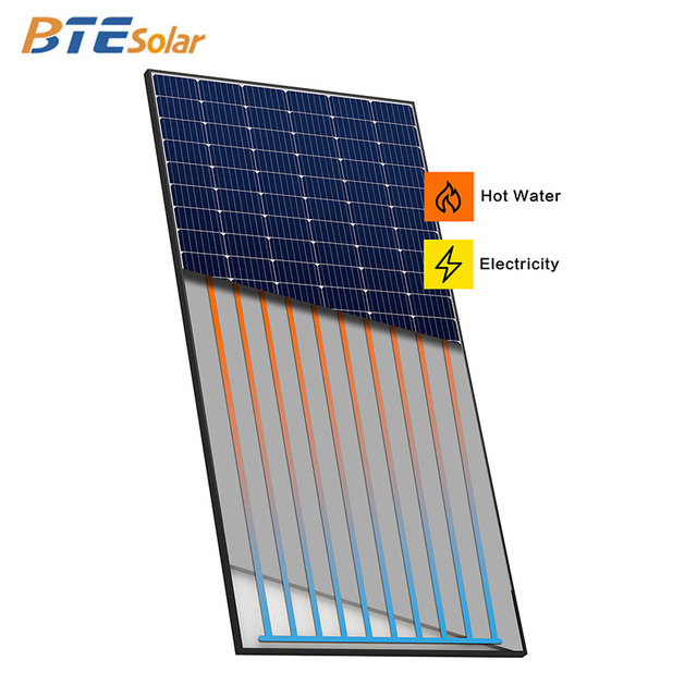 China Factory High Efficiency 580W Hybrid Solar Thermal Panel Photovoltaic Thermal Solar Panel with Copper Pipe