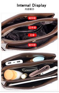 New High Quality Women Messenger Bags for Women Pu Leather Handbags Crossbody Bags Ladies Designer Shoulder Bags <b>Tote</b> Top-handle - Product Image 6