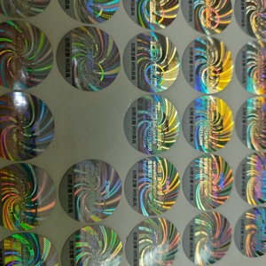 Autocollants adhésifs personnalisés en PET pour emballage en boîte, avec logo détachable et sceau anti-contrefaçon sans résidu pour fruits (vente en gros) - Product Image 4