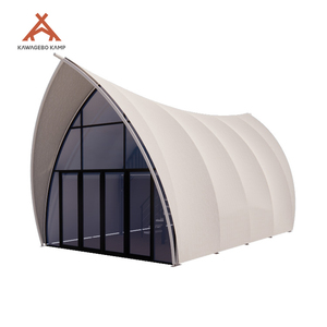 Kawagebo Kamp Premium C300 Plus Tente <span class=keywords><strong>de</strong></span> luxe pour le glamping et le safari Tente imperméable double couche en forme <span class=keywords><strong>de</strong></span> voilier pour hôtel - Product Image 3
