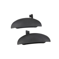 Poignée de porte extérieure avant gauche OE NO 82650-3C000 pour BYD F0 2008-2015, accessoires de voiture, noir, accoudoir de porte extérieur