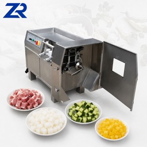 Machine à <span class=keywords><strong>découper</strong></span> la viande congelée commerciale pour <span class=keywords><strong>poulet</strong></span> <span class=keywords><strong>cru</strong></span>, bœuf et mouton <span class=keywords><strong>en</strong></span> dés - Product Image 1