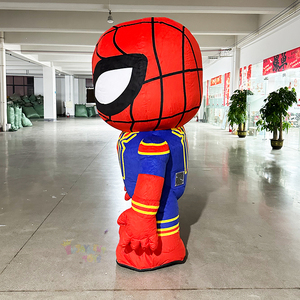 Costume da Mascotte in Peluche Fatto a Mano <span class=keywords><strong>di</strong></span> Alta Qualità, Costume Gonfiabile da Spider-Man per Adulti, Costume Personalizzato per Cosplay e Pubblicità - Product Image 2