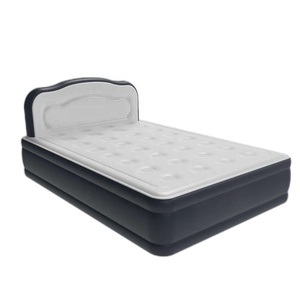 Double Home Use Inflatable Backrest Mattress Three Layer Air Mattress Travel Folding Inflatable Mattress