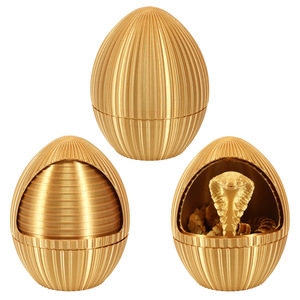 Vashine 3D In Rắn Trứng Đầy Màu Sắc PLA Hành Động Hình Trang Trí Thân Thiện Vật Liệu Linh Hoạt Pha Lê Rắn Hổ Mang Sáng Tạo Đồ Chơi - Product Image 5