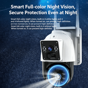 <span class=keywords><strong>Cam</strong></span>éra solaire 4G avec données à vie gratuites, 3MP, double objectif PTZ, panneau 10W, batterie 10000mAh, vision nocturne couleur, <span class=keywords><strong>cam</strong></span>éra CCTV extérieure - Product Image 3