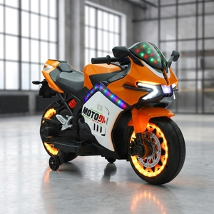 Factory Big Size <strong>12v</strong> Electric <strong>Motorcycle</strong> Kids <strong>Ride</strong> <strong>on</strong> Car With Cool Lights Electric <strong>Motorcycle</strong> for Children. - Product Image 6