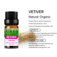 Huile essentielle de vétiver - 100% pure et naturelle, vétiver d'Haïti, racine de Vetiveria Zizanioides, distillation à la vapeur, en vrac
