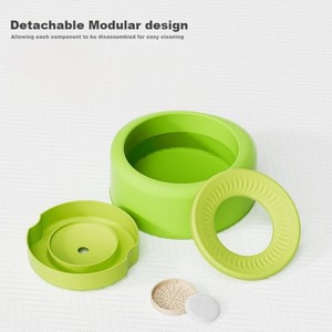 2025 thiết kế mới thời trang 1200ml công suất lớn chống tràn nổi bát nước cho người lớn mèo và chó - Product Image 5