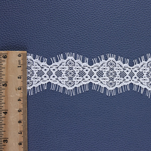 Non extensible blanc cils mince petit ruban de garniture en dentelle pour ourlet manchette soutien-gorge de sous-vêtements sexy - Product Image 6