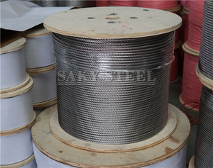 <span class=keywords><strong>Câble</strong></span> en acier inoxydable 304 310 316 7x7 7x19 <span class=keywords><strong>4mm</strong></span> 2mm 1.5mm - Product Image 1