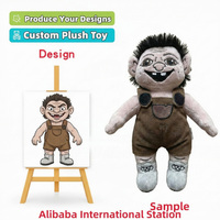 Peluche personnalisée : Poupée d'explorateur, astronaute, souvenir du musée des sciences, chien berger allemand, 20 cm, peluche sur mesure