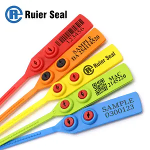 REP601 Pull Tight Plastic Seal Tamper Proof Security Plastic Seal Double Lock Plastic Seal