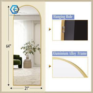 Espejo de Pared de Cuerpo Entero de Alta Calidad para Decoración de Paredes de Habitaciones Modernas, Espejo de Maquillaje y Vestidor - Product Image 4