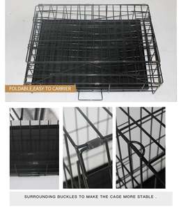 Gabbia per cani di alta qualità in metallo pendio cane gabbia per animali domestici cassa pieghevole per un facile viaggio in auto piccoli animali Hotsale contenitore di imballaggio - Product Image 5