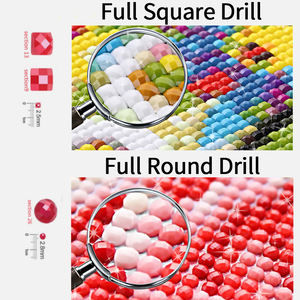 N-1008 DropShipping Factory Artisanat DIY Personnalisé sur Toile Classique, <span class=keywords><strong>Photo</strong></span> Diamant, Peinture Diamant 5D à Percé Complet - Product Image 5