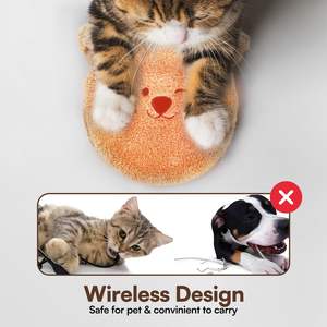 Lit <span class=keywords><strong>chauffant</strong></span> intérieur AFP pour <span class=keywords><strong>chat</strong></span> Lit <span class=keywords><strong>chauffant</strong></span> <span class=keywords><strong>micro</strong></span>-ondes pour animal de compagnie avec 2 housses Coussins chauffants non électriques pour chiot, chaton et petits animaux de compagnie - Product Image 2