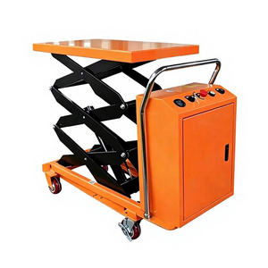 Plataforma Elevadora Eléctrica Tipo Tijera, Capacidad 1000 kg, Altura Máxima 6 m, Plataforma Hidráulica, Equipo de Logística para Almacenes - Product Image 4