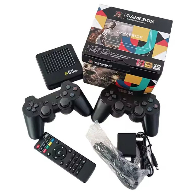 Hot Selling G11 Pro Game Box TV 4K HD 30000 Classic Games Console Retro Arcade Joysticks Game Controllers De Juego G 11 Pro