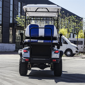 Voiturette de golf électrique à 4 roues Fourstar avec parapluie et <span class=keywords><strong>remorque</strong></span>, 5-6 places, 500 kg, 30-50 km/h - Product Image 3