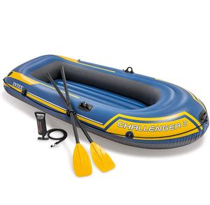 <span class=keywords><strong>Bateau</strong></span> <span class=keywords><strong>gonflable</strong></span> <span class=keywords><strong>INTEX</strong></span> 68367 <span class=keywords><strong>Challenger</strong></span> <span class=keywords><strong>2</strong></span> pour <span class=keywords><strong>2</strong></span> personnes, 236 x 114 x 41 cm, léger, stable, prêt à la navigation - Product Image 1