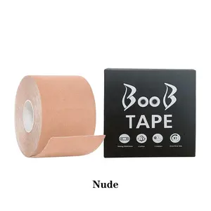 Lijm Naadloze Pasties Backless Tepel Sticker Bruin Roll Lifting Borst Links Boob Tape Nipple Cover