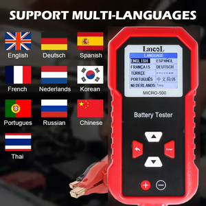 Lancol Digital 12V Lithium Lead Acid Automotive Battery <strong>Tester</strong> 12V and 24V Automotive Charge Starter System <strong>Testing</strong> - Product Image 5
