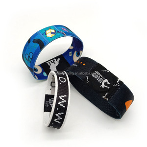 थोक फैशनेबल कस्टम फेस्टिवल इवेंट कलाई बैंड nfc Rfid लोचदार ब्रेसलेट सबलिमिनेशन बुना कपड़े लोचदार रेस्टबैंड - Product Image 5