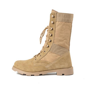DF22 <b>Black</b> Tactical Boots PU Leather Waterproof All Seasons Casual Wear - Product Image 5