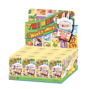 官方商店原装 Wacky Mart 怪物系列 PVC 盲盒动漫人物收藏品礼品家居装饰品中国制造 12+ 件 - Product Image 1