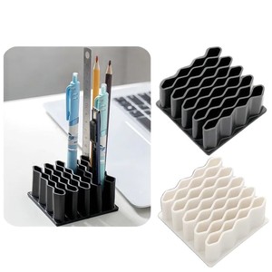 Boîte de rangement pour pommades, organisateur rectangulaire en plastique de style japonais pour usage domestique avec 12 compartiments - Product Image 5