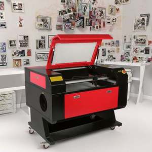 Vevor 80W CO2 Laser Découpe Gravure Machine 700*500mm En Plastique Pierre MDF Caoutchouc Supports BMP Disponible US Europe Entrepôts - Product Image 2