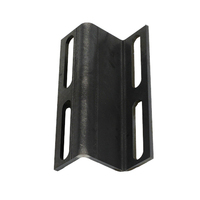 Support d'angle en L en acier inoxydable pour cadre de lit, meubles et armoires