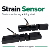 Sensor Strain HCE HC-178 (Extensometer Vishay 178) dengan Output 1.65mV/V dan Suplai 5-10VDC untuk Pemantauan Kelelahan