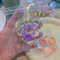Mainan Squishy Cakar Kucing Lucu TPR Lembut Transparan Lengket, Pereda Kecemasan, Penghilang Stres, Mainan Squishy untuk Anak-anak (Grosir)