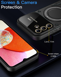 เคสโทรศัพท์มีห่วงยึดแม่เหล็กเคสป้องกันเลนส์สำหรับ <span class=keywords><strong>Samsung</strong></span> Galaxy A57 A37ขอบ S26 A07 A17เป็นพิเศษ - Product Image 5