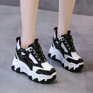 Zapatillas Deportivas con Plataforma y Cuña para Mujer, Aumentan la Estatura 10 cm, Ligeras, Antideslizantes, Transpirables, para Uso Diario - Product Image 4