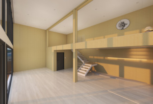Maison conteneur moderne à deux étages Design industriel <span class=keywords><strong>chic</strong></span> avec espace de vie à concept ouvert Bureau de construction portable Petite maison - Product Image 3