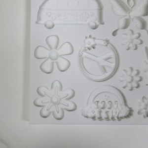 Molde de silicona de 125g con diseño de mariposa y flor para decoración de pasteles, <span class=keywords><strong>fondant</strong></span>, arcilla y azúcar, ideal para bodas - Product Image 3