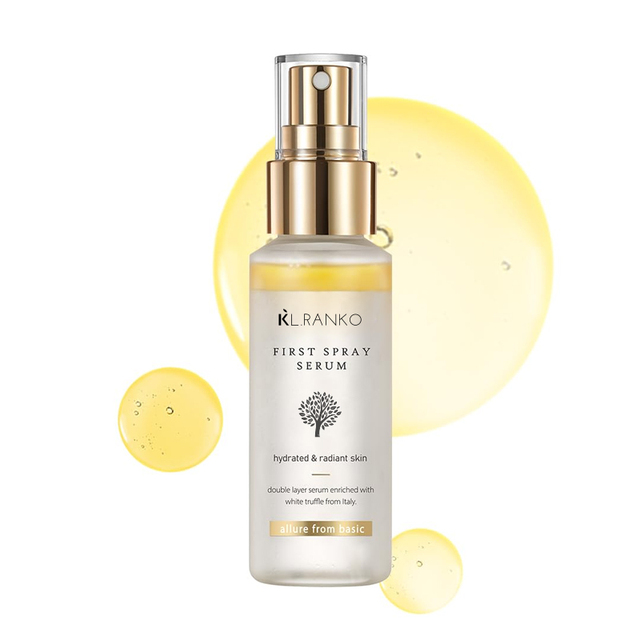 OEM Custom Italian White Truffle Vegan Serum Spray Hydrating Face Mist for Radiant Skin Non-Comedogenic All-in-One Glow Mist